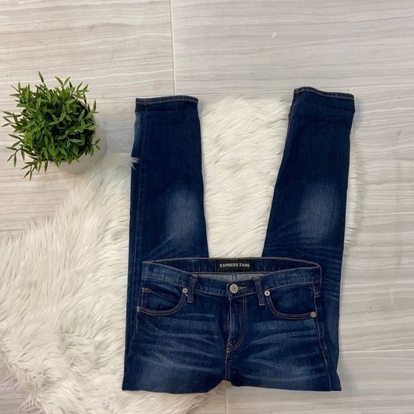Express Denim - Express Girlfriend Jeans sz. 2